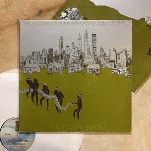 Joni Mitchell -“The Hissing Of Summer Lawns" LP